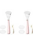 2 LUNAESCENT Touch-Free Skincare Applicator Sets by LUNAESCENT