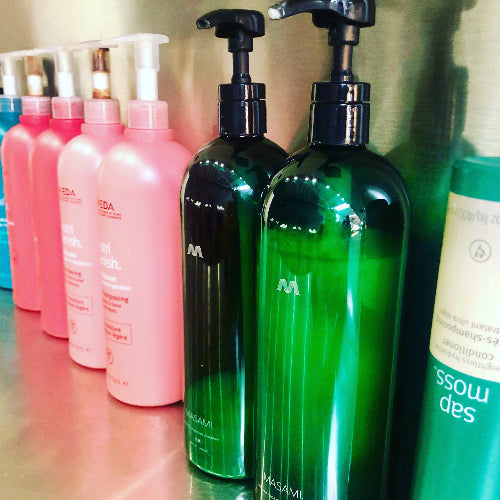 Backbar shampoo and conditioner